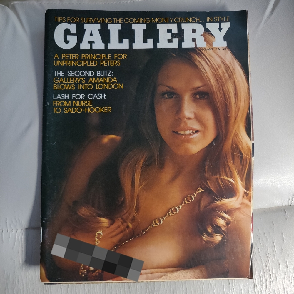 Vintage Gallery Magazine December 1974 Issue